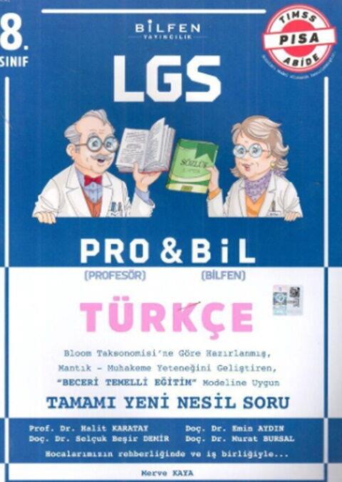 Bilfen Yayınları 8. Sınıf LGS Türkçe Probil Soru Bankası