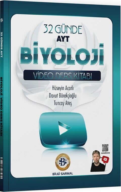 Bilgi Sarmal AYT Biyoloji 32 Günde Video Ders Kitabı