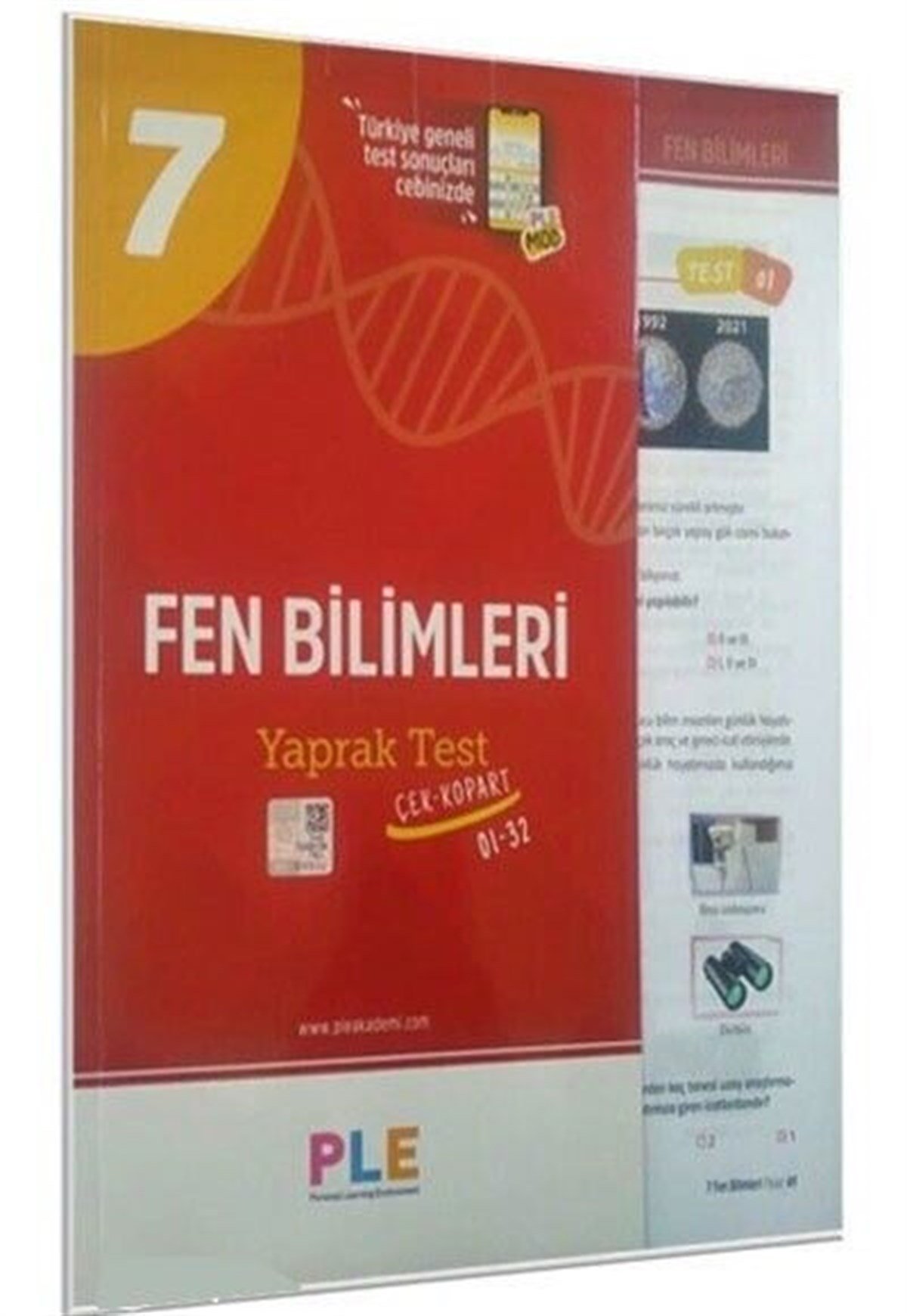 Birey PLE 7. Sınıf Fen Bilimleri Yaprak Test