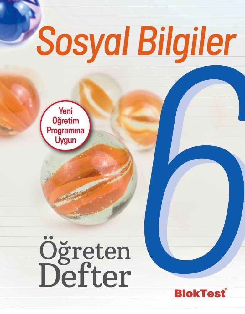 Bloktest Yayınları 6. Sınıf Sosyal Bilgiler Öğreten Defter