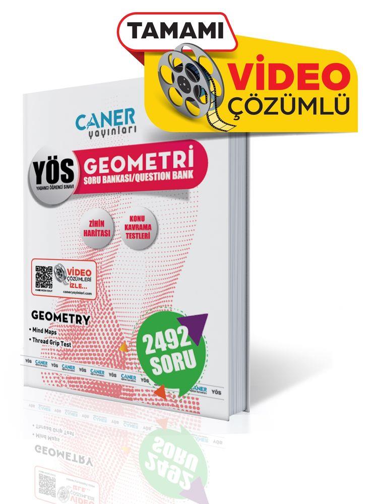 Caner Yayınları YÖS Geometri Soru Bankası
