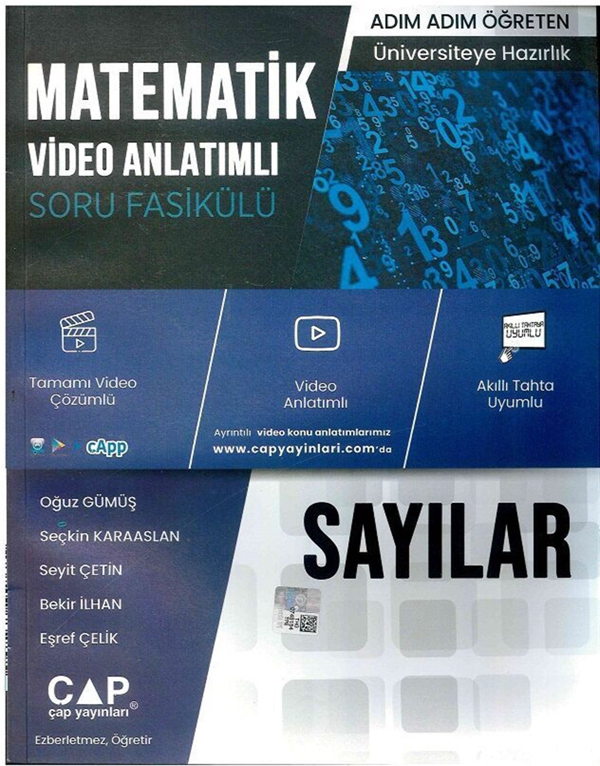 Çap Matematik Sayılar Konu Anlatımlı Soru Bankası