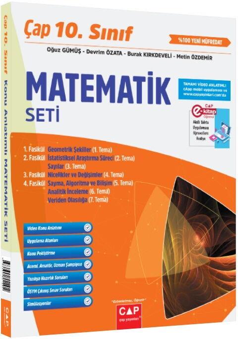 Çap Yayınları 10. Sınıf Matematik Seti