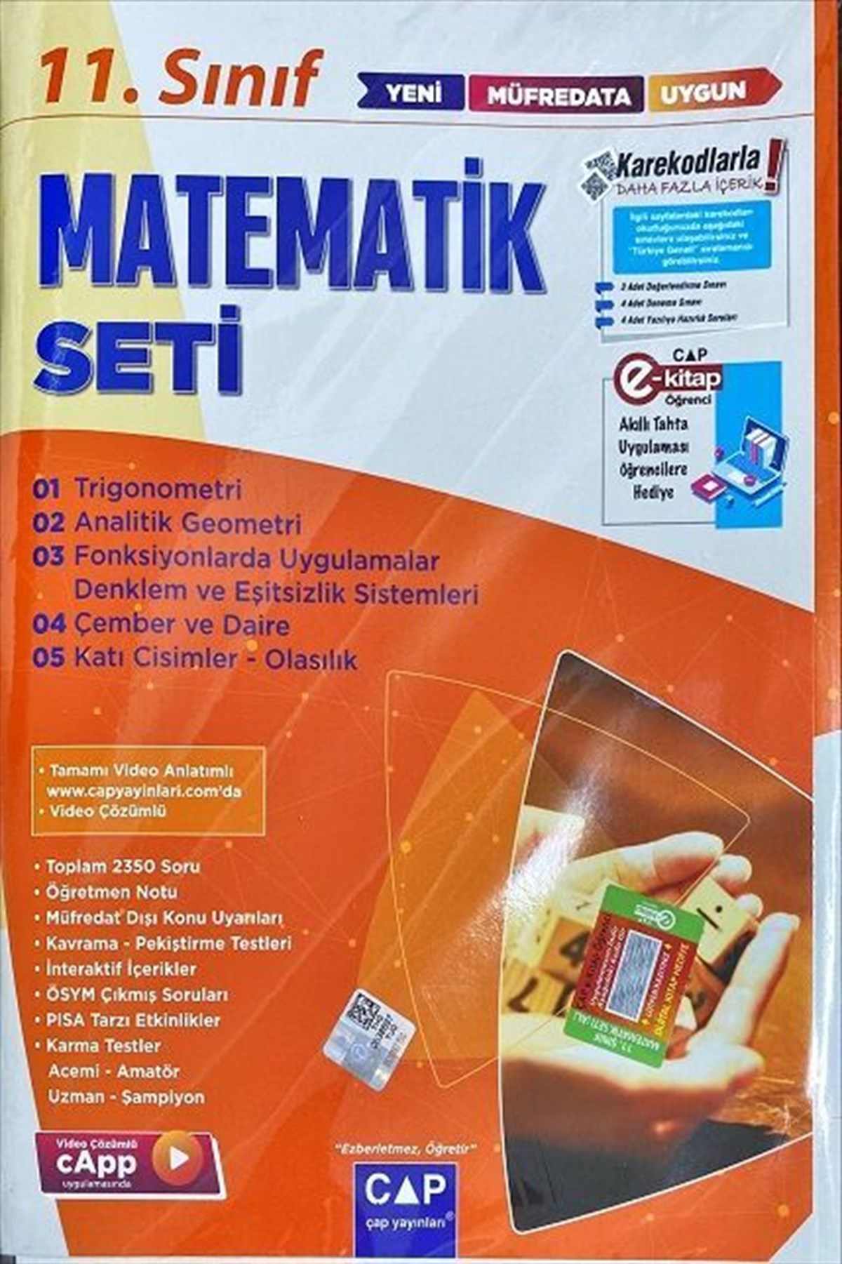 Çap Yayınları 11. Sınıf Matematik Anadolu Seti