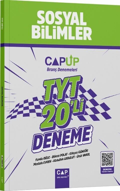 Çap Yayınları TYT Sosyal Bilimler 20 li Deneme