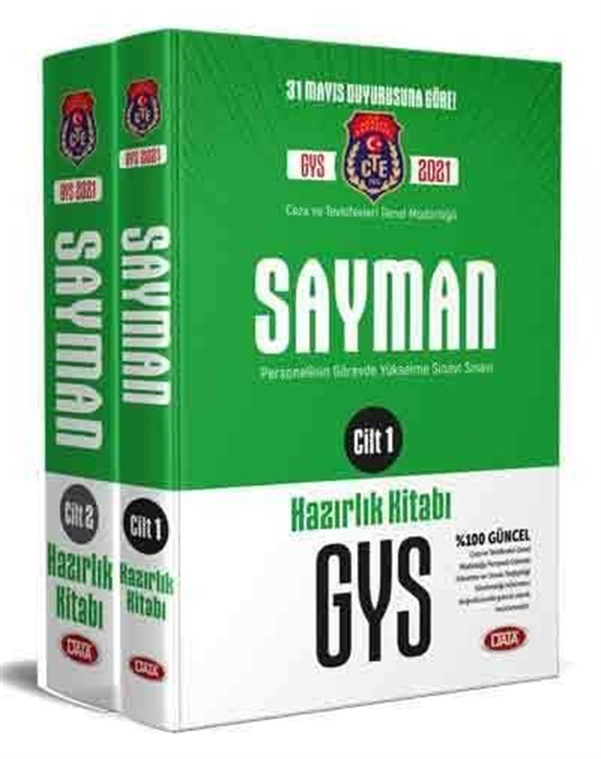 Data 2021 GYS Adalet Bakanlığı Ceza Tevkifevleri Sayman Konu Anlatımlı Hazırlık Kitabı 2 Cilt