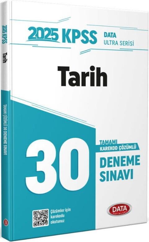 Data Yayınları 2025 KPSS Ultra Serisi Tarih 30 Deneme Sınavı