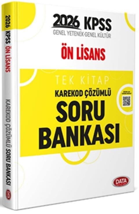 Data Yayınları 2026 KPSS Ön Lisans Soru Bankası Çözümlü Tek Kitap