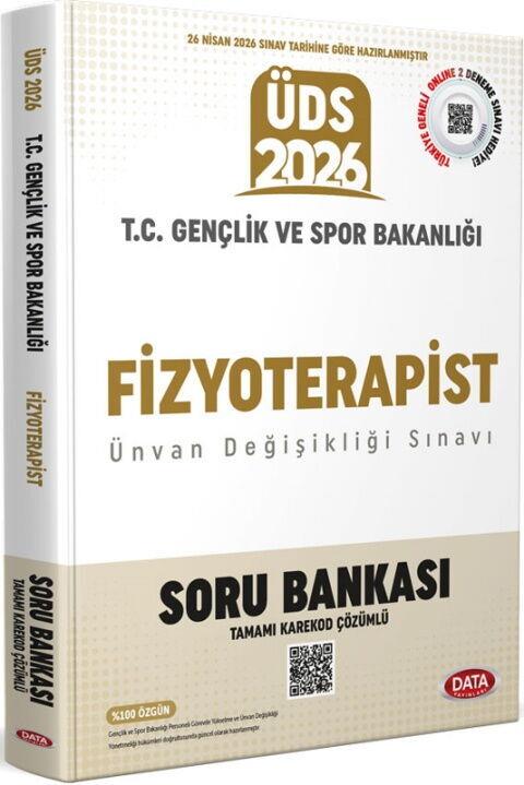 Data Yayınları 2026 ÜDS Gençlik ve Spor Bakanlığı Fizyoterapist Soru Bankası