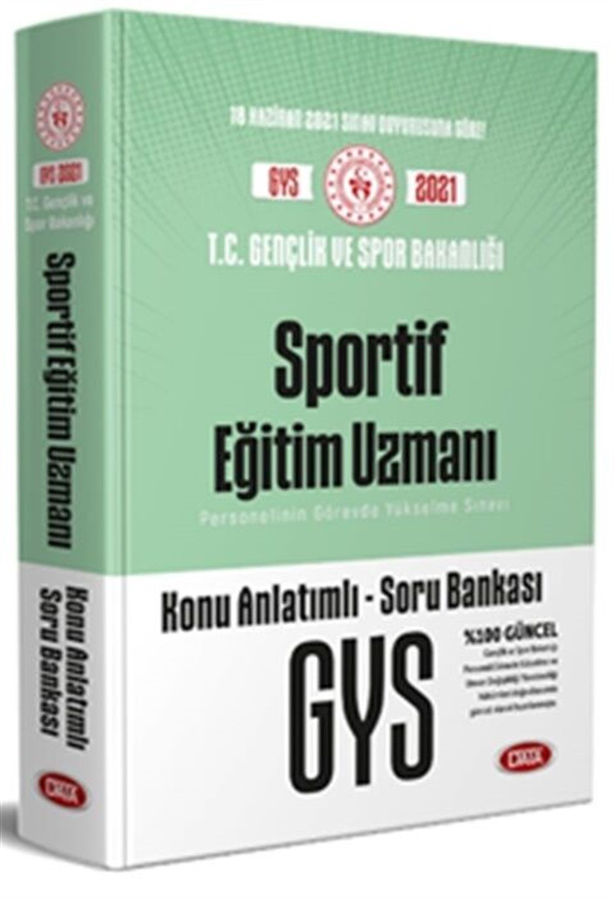 Data Yayınları T.C. Gençlik ve Spor Bakanlığı Sportif Eğitim Uzmanı UDS Konu Anlatımlı Soru Bankası
