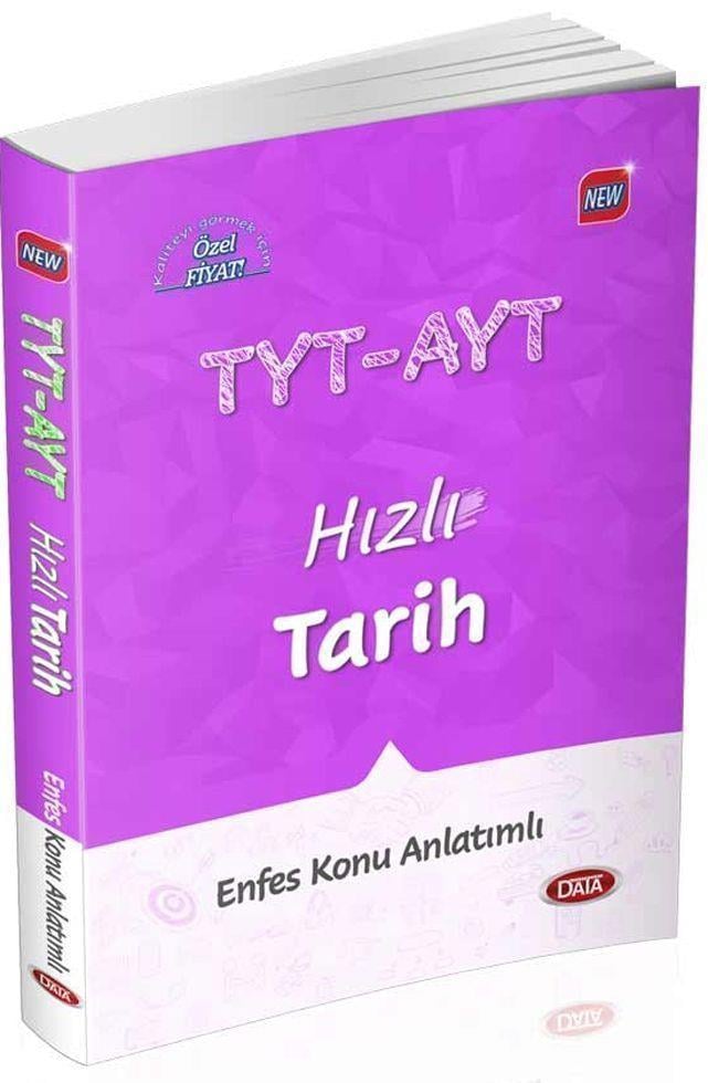 Data Yayınları TYT AYT Hızlı Tarih Enfes Konu Anlatımlı