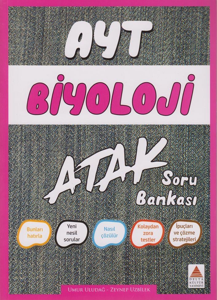 Delta Kültür AYT Biyoloji Atak Soru Bankası