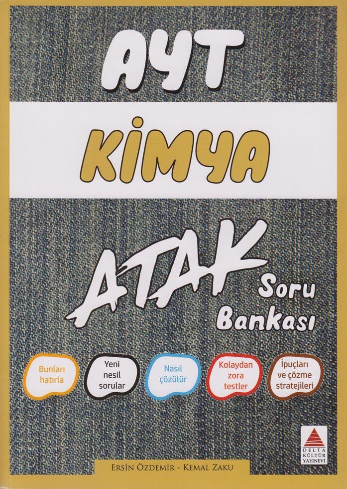 Delta Kültür AYT Kimya Atak Soru Bankası