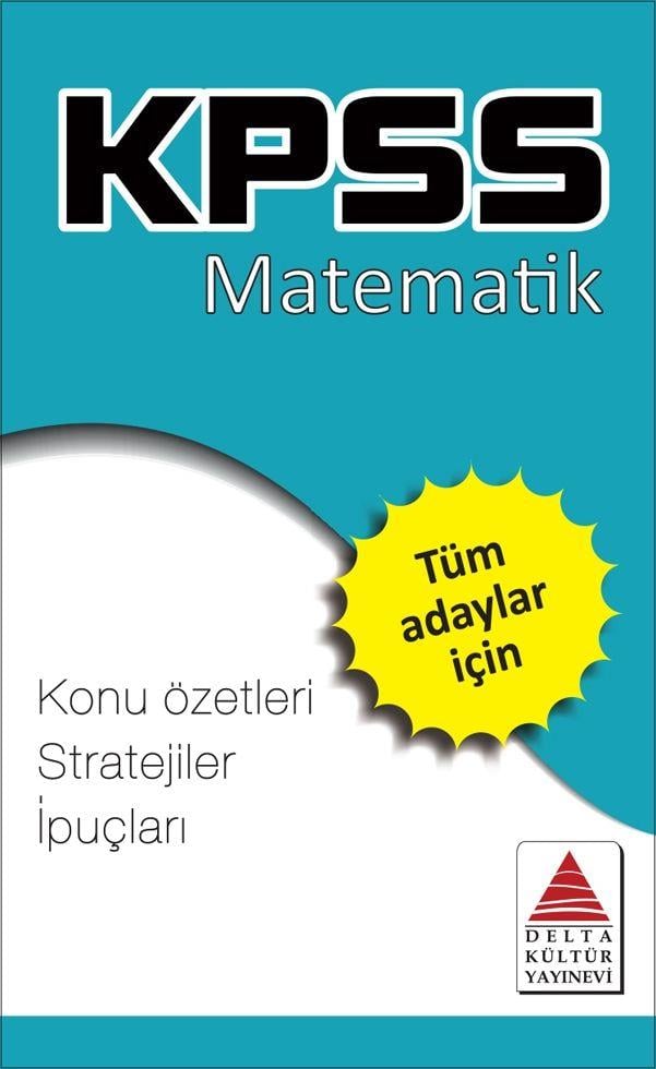 Delta Kültür KPSS Matematik Strateji Kartları