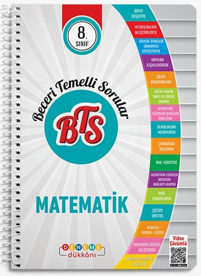 Deneme Dükkanı 8. Sınıf Matematik BTS Deneme Dükkanı Soru Bankası