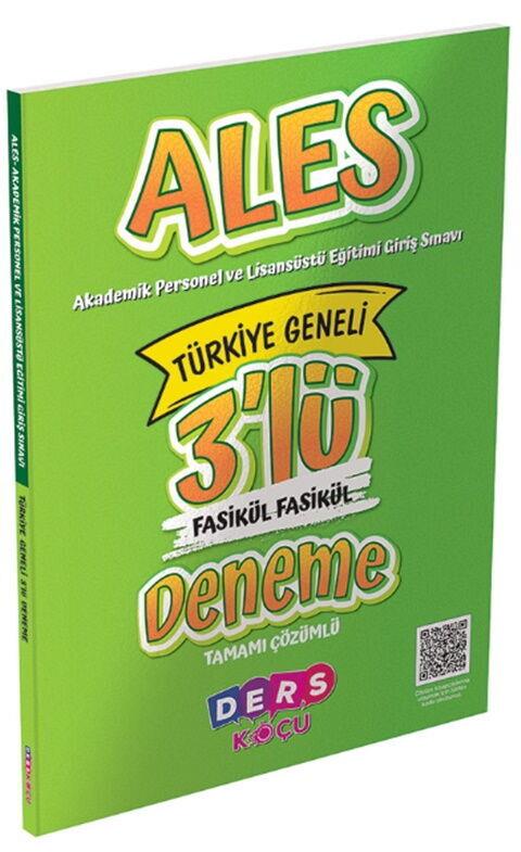 Ders Koçu ALES 3 lü Fasikül Fasikül Deneme Sınavı