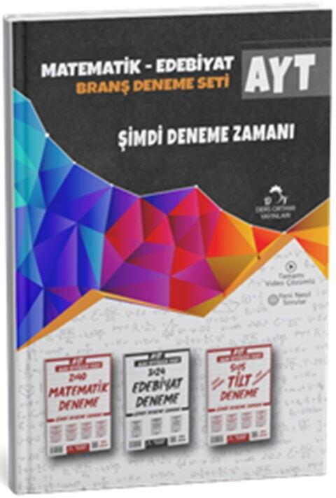 Ders Ortamı 2025 AYT Matematik Edebiyat ve Trigonometri Limit Türev İntegral Deneme Sınavı Seti - Defter Hediyeli