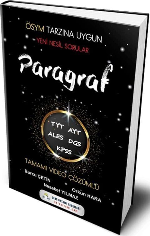 Ders Ortamı TYT AYT ALES DGS KPSS Paragraf Yeni Nesil Sorular