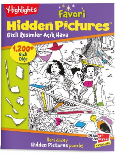 Dikkat Atölyesi Yayınları Favori Hidden Pictures Açık Hava
