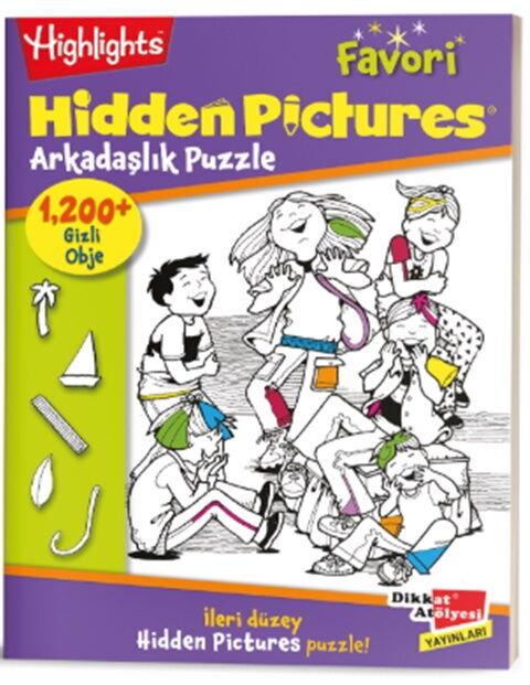 Dikkat Atölyesi Yayınları Favori Hidden Pictures Arkadaşlık