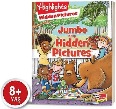 Dikkat Atölyesi Yayınları Jumbo Kitap Hidden Pictures Dikkat Geliştirme Serisi