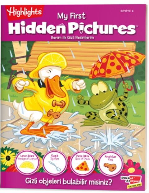 Dikkat Atölyesi Yayınları My First Hidden Pictures Seviye 4