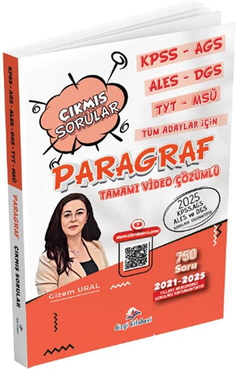 Dizgi Kitap 2026 KPSS MEB AGS ALES DGS TYT MSÜ Paragraf Çıkmış Sorular