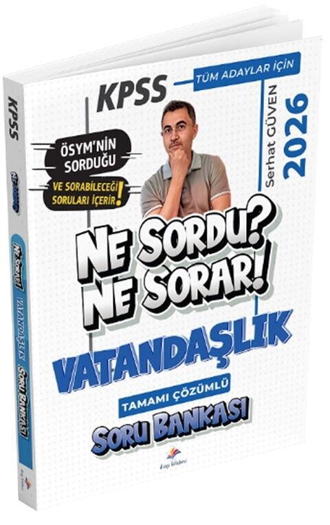 Dizgi Kitap 2026 KPSS Vatandaşlık Ne Sordu Ne Sorar Soru Bankası