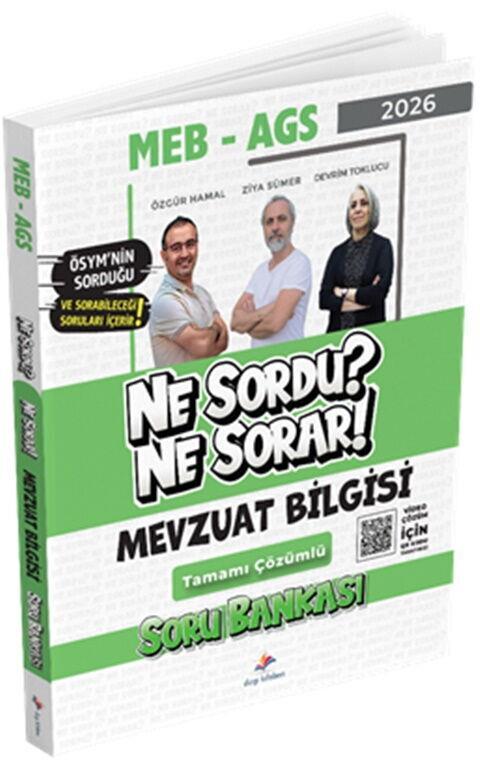 Dizgi Kitap 2026 MEB AGS Mevzuat Bilgisi Ne Sordu Ne Sorar Tamamı Video Çözümlü Soru Bankası