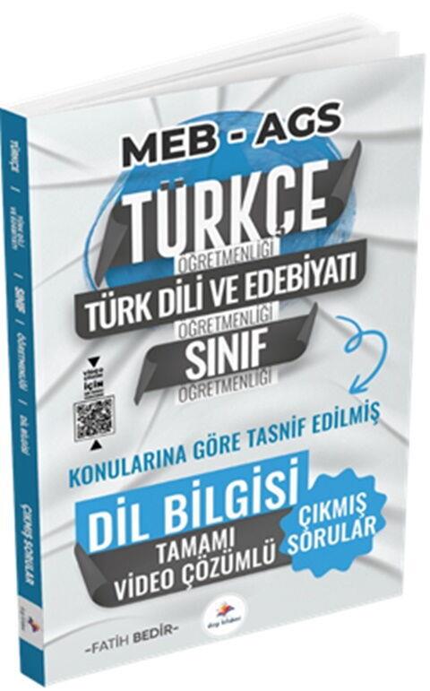 Dizgi Kitap 2026 MEB AGS ÖABT Türkçe Türk Dili ve Edebiyatı Sınıf Öğretmenliği Konularına Göre Tasnif Edilmiş Dil Bilgisi Son 13