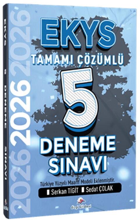 Dizgi Kitap 2026 MEB EKYS Müdür ve Müdür Yardımcılığı Tamamı Çözümlü 5 Deneme Sınavı