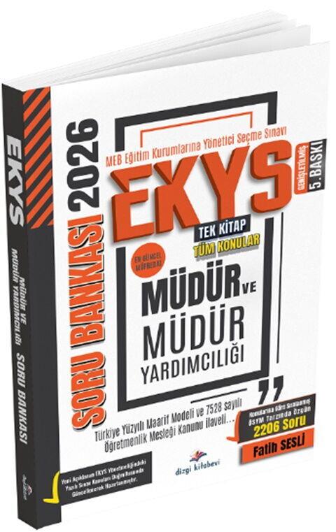 Dizgi Kitap 2026 MEB EKYS Müdür ve Müdür Yardımcılığı Soru Bankası 5. Baskı