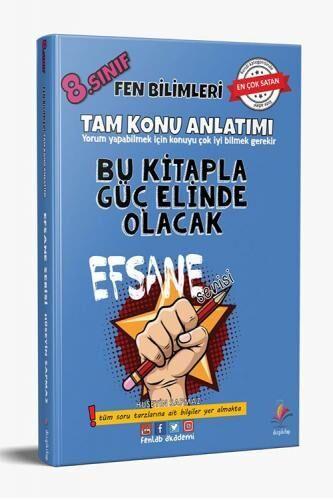 Dizgi Kitap 8. Sınıf Fen Bilimleri Konu Anlatımı Efsane Serisi