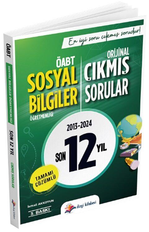 Dizgi Kitap ÖABT Sosyal Bilgiler Öğretmenliği Son 12 Yıl Çıkmış Sorular
