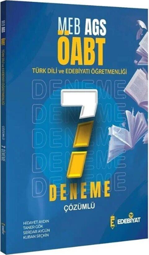 Edebiyat TV MEB AGS ÖABT Türk Dili Edebiyatı Öğretmenliği 7 Deneme