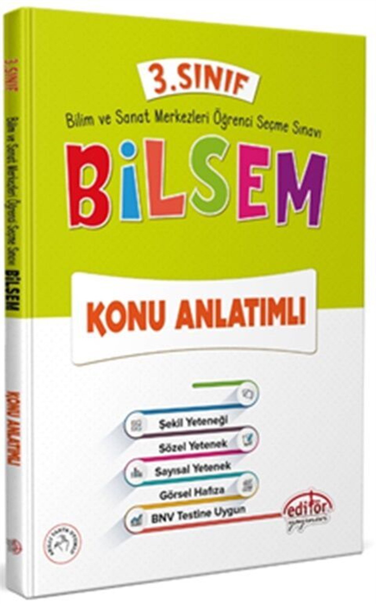 Editör Yayınları 3. Sınıf Bilsem Konu Anlatımlı
