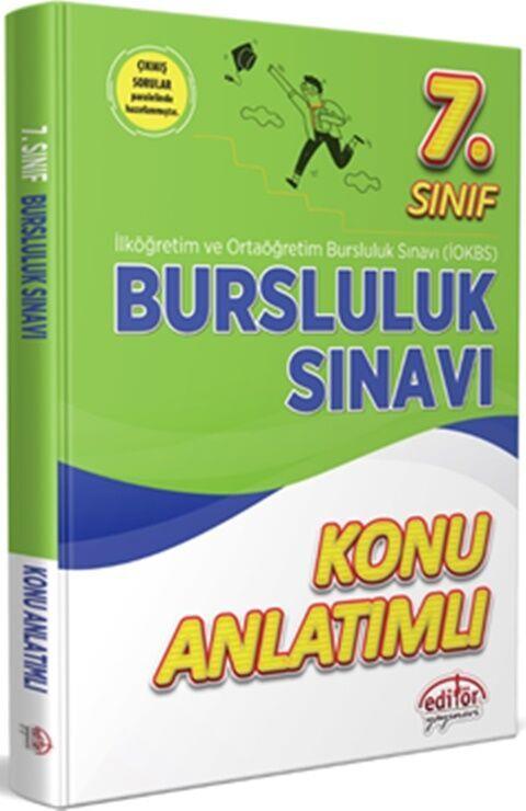 Editör Yayınları 7. Sınıf Bursluluk Sınavı Konu Anlatımlı