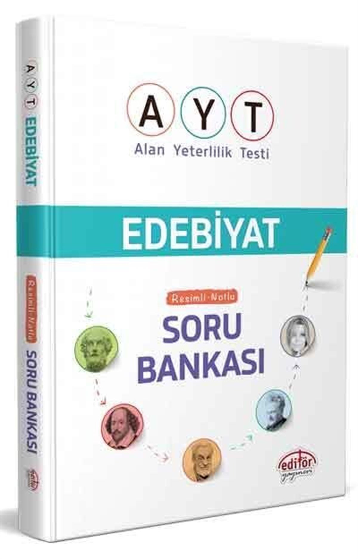 Editör Yayınları AYT Edebiyat Resimli Notlu Soru Bankası