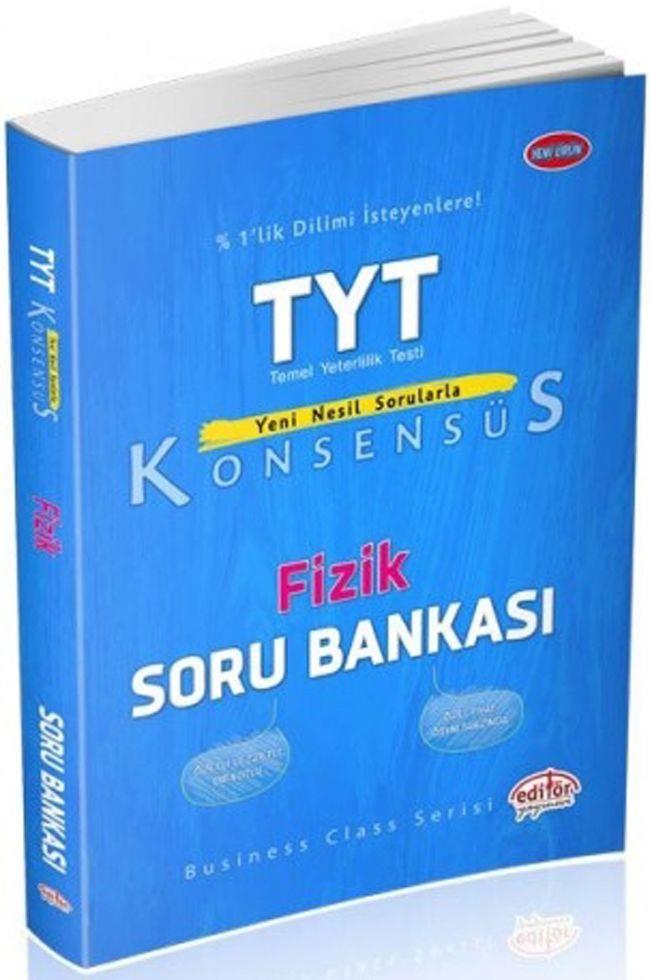 Editör Yayınları TYT Fizik Konsensüs Soru Bankası