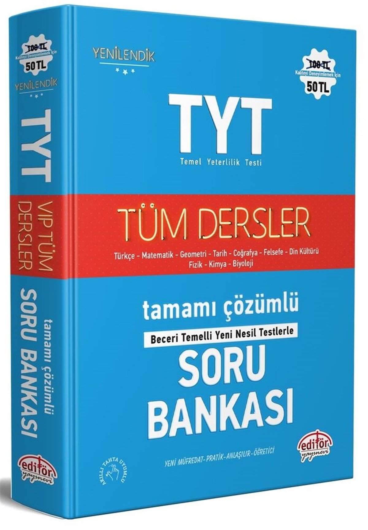 Editör Yayınları TYT Tüm Dersler Soru Bankası