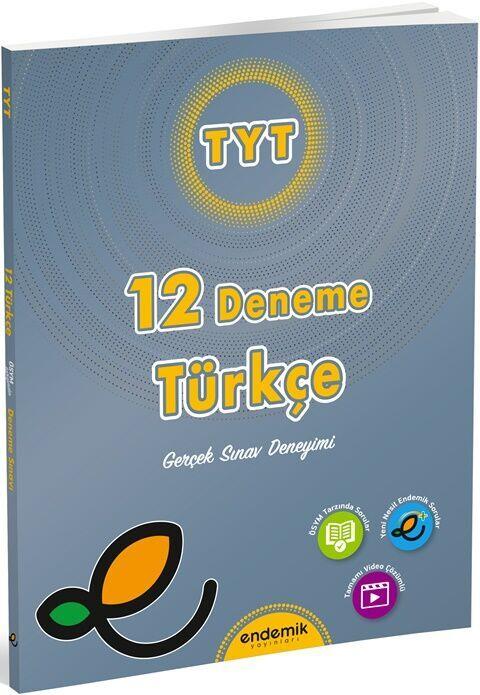 Endemik Yayınları TYT Türkçe 12 Deneme