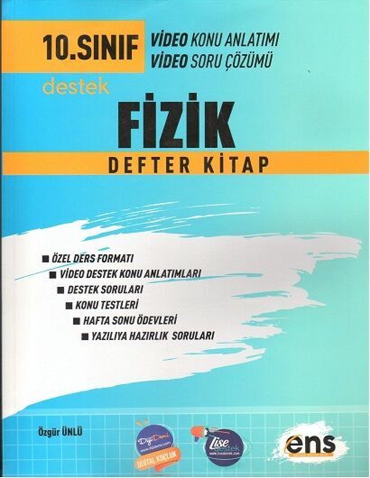 ENS Yayıncılık 10. Sınıf Fizik Defter Kitap