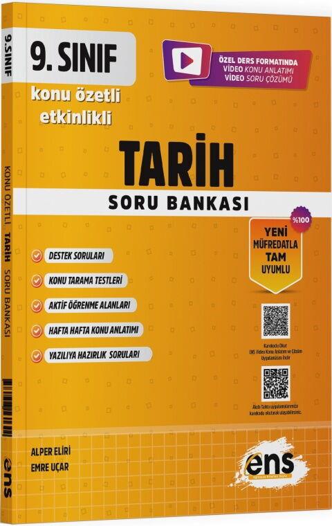 ENS Yayıncılık 9. Sınıf Tarih Etkinlikli Soru Bankası