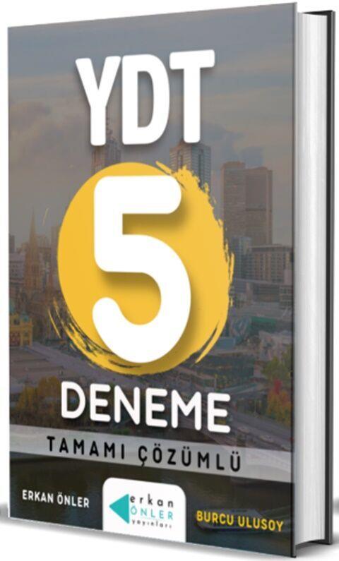 Erkan Önler YDT 5 Tamamı Çözümlü Deneme Sınavı