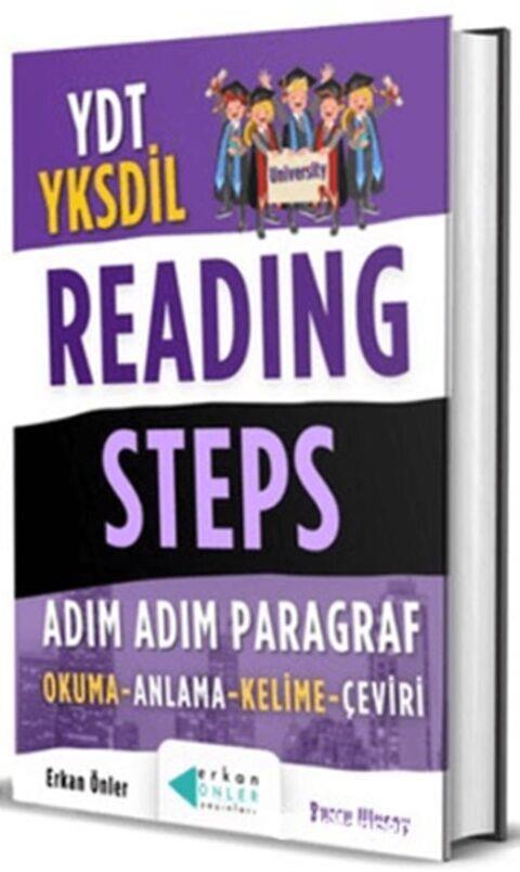Erkan Önler YDT YKSDİL Reading Steps Adım Adım Paragraf