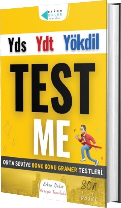 Erkan Önler YÖKDİL YKSDİL YDS Test Me Konu Konu Özgün Gramer Soru Bankası