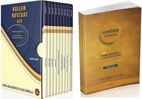 Erkin Kürk Komiser Yardımcılığı Misyon Koruma Kolluk Konu ve Soru 2 li Set