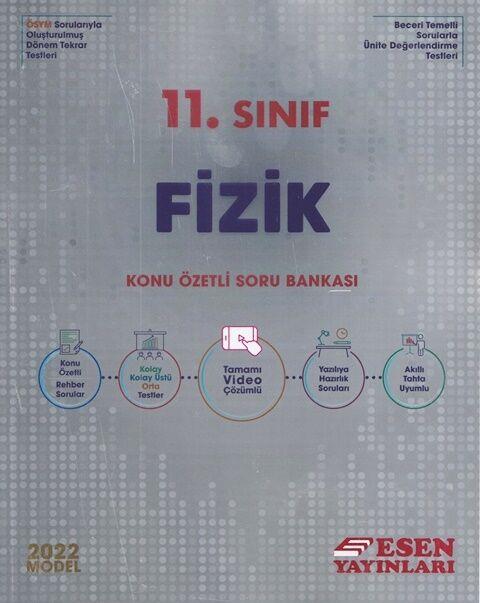 Esen Yayınları 2022 11. Sınıf Fizik Konu Özetli Soru Bankası