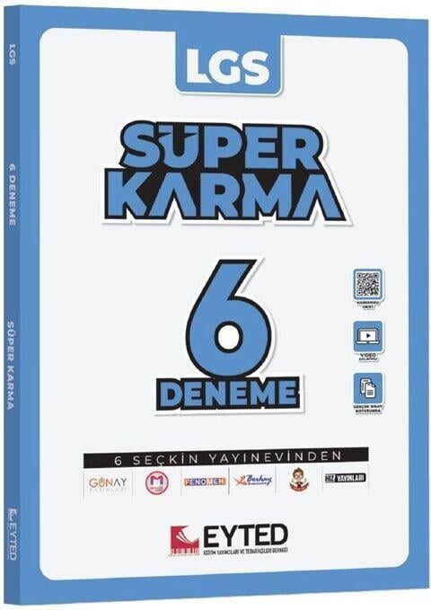 Eyted Yayınları 8. Sınıf LGS Süper Karma 6 Deneme
