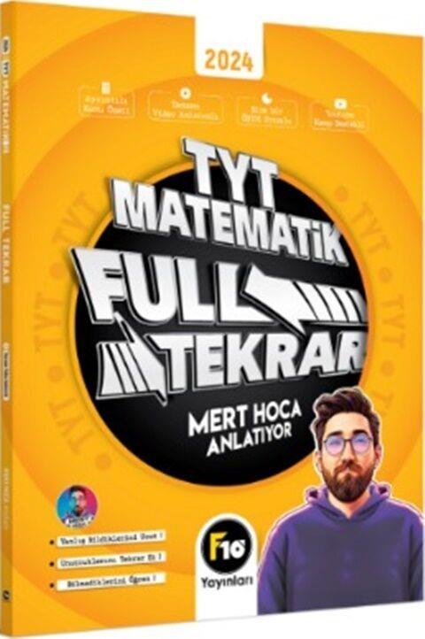 F10 Yayınları TYT Matematik Full Tekrar Video Ders Kitabı